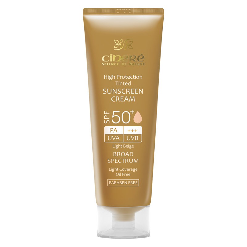 کرم ضد آفتاب رنگی SPF50 سینره 50 میلی لیتر