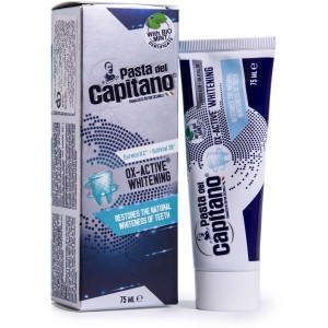 خمیر دندان سفید کننده اکتیو پاستا دل کاپیتانو 75 میل