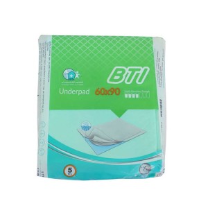 زیر انداز بیمار  بی تی ای سایز 90-60  بسته 10 عددی