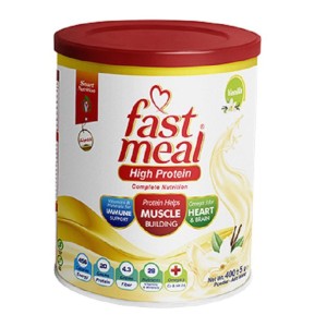 پودر فست ميل پرپروتئين طعم  وانيل  اسمارت نوتريشن 400 گرمی