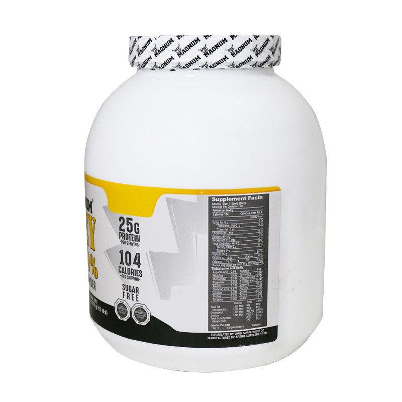 ایزو وی مگنوم پودر ایزو وی پروتئین 100 درصد 2270 گرم