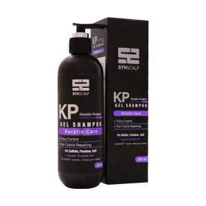 ژل شامپو فاقد سولفات موهای کراتینه ساین اسکین 280 میلی لیتر