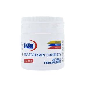قرص مولتی ویتامین کامپلت یورو ویتال 30 عددی
