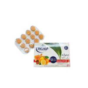 آبنبات سرد های کلد طعم  عسل، لیمو، پرتقال  12 عددی