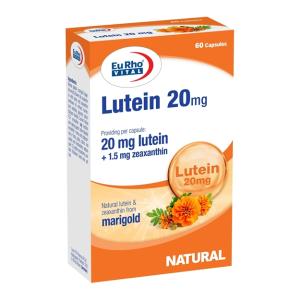کپسول لوتئین 20 میلی گرم  یوروویتال 60 عددی