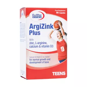 کپسول آرژی زینک پلاس یوروویتال 60 عددی