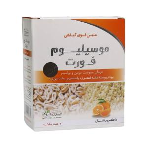 موسیلیوم فورت ایران داروک طعم پرتقالی ساشه 7 عددی