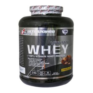 پودر وی پروتئین و پرمیکس ویتامین پگاه طعم شکلات 2 کیلوگرمی