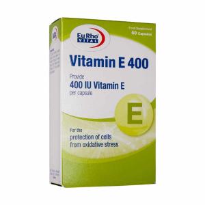 ویتامین E 400 واحد یوروویتال 40 عددی
