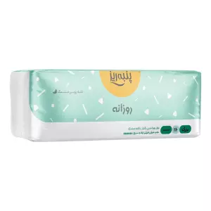 نوار بهداشتی بالدار روزانه  پنبه ریز 10 عددی سایز L