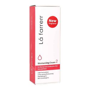 کرم مرطوب کننده پوست نرمال و مختلط لافارر مخصوص صورت و دست 75 میلی لیتر