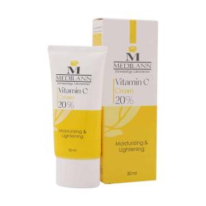 کرم ویتامین C روشن کننده و مرطوب کننده مدیلن 30 میلی لیتر