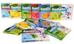 آبنبات مکیدنی سیم سیم در طعم های مختلف 12 عددی