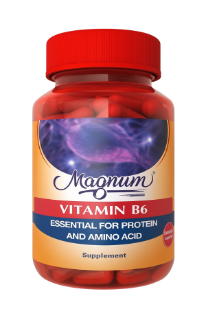 قرص ویتامین ب6 مگنوم ویتامینز 30 عددی