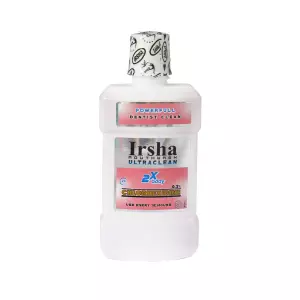 محلول دهانشویه ضد عفونی کننده ایرشا ضد پوسیدگی دندان 250 میلی لیتر