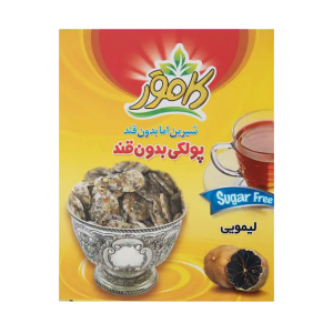 پولکی  بدون  قند کامور طعم  لیمو عمانی 94 عددی