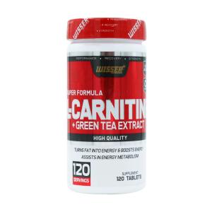 قرص ال کارنيتين 1000 میلی گرم +چای سبز ویثر نوتریشن  120 عددي