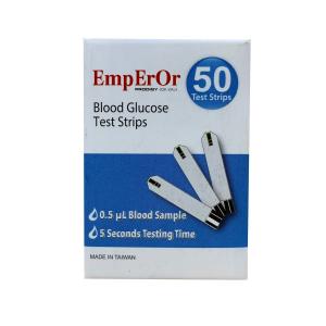 نوار تست قندخون امپرور 50 عددی  EMPEROR