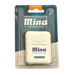 نخ دندان متراکم  مینا با اسانس نعنا 50 متر