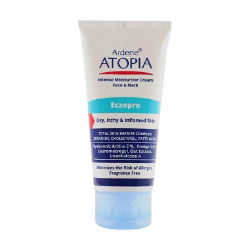 کرم مرطوب کننده صورت و گردن آتوپیا آردن مناسب پوست خیلی خشک ۵۰ میلی لیتر