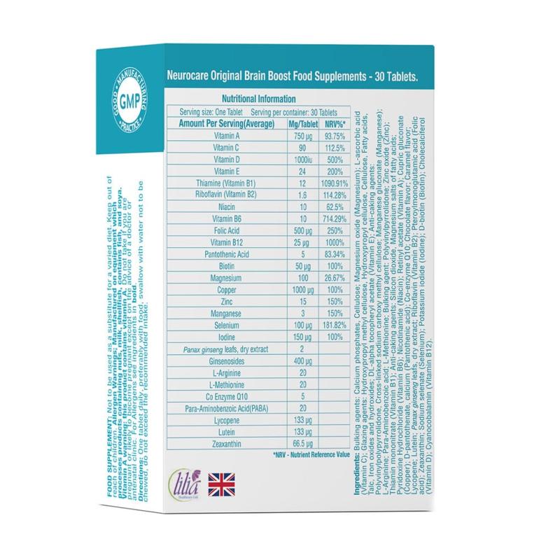 قرص نوروکر لیلیا هلث کر 30 عددی