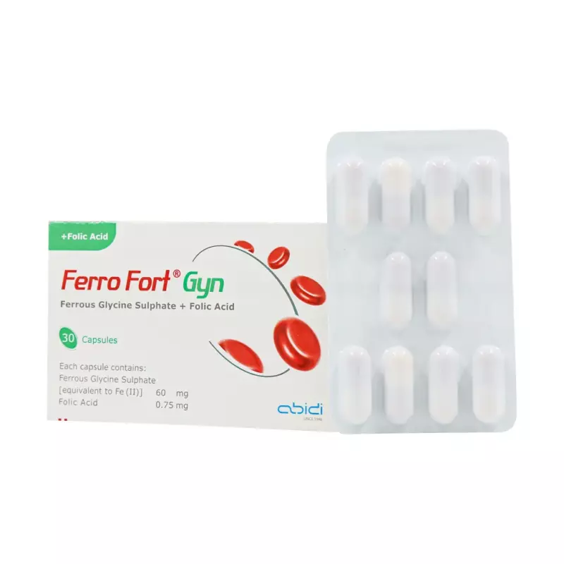 کپسول فروفورت گاین عبیدی بلیستر 30 عددی