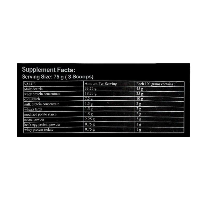 پودرسوپر ویت گینر فول استارطعم شکلات 1000 گرمی