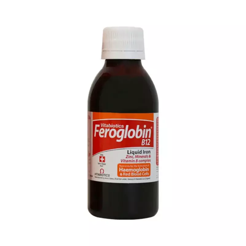 شربت فروگلوبین B12 ویتابیوتیکس 200 میلی لیتری