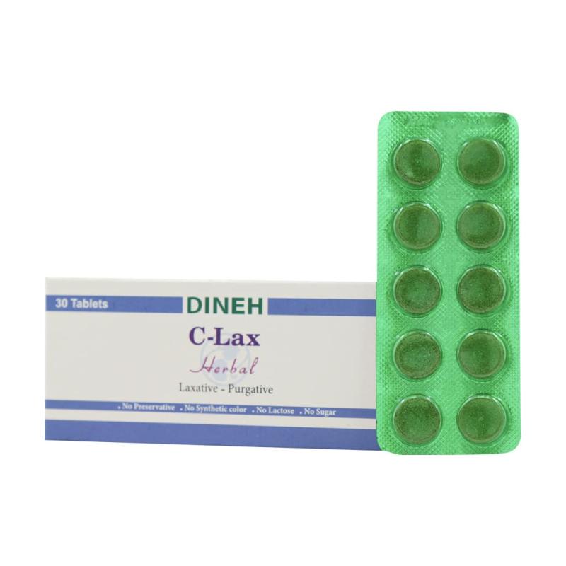 قرص گیاهی سی لاکس دینه 30 عددی