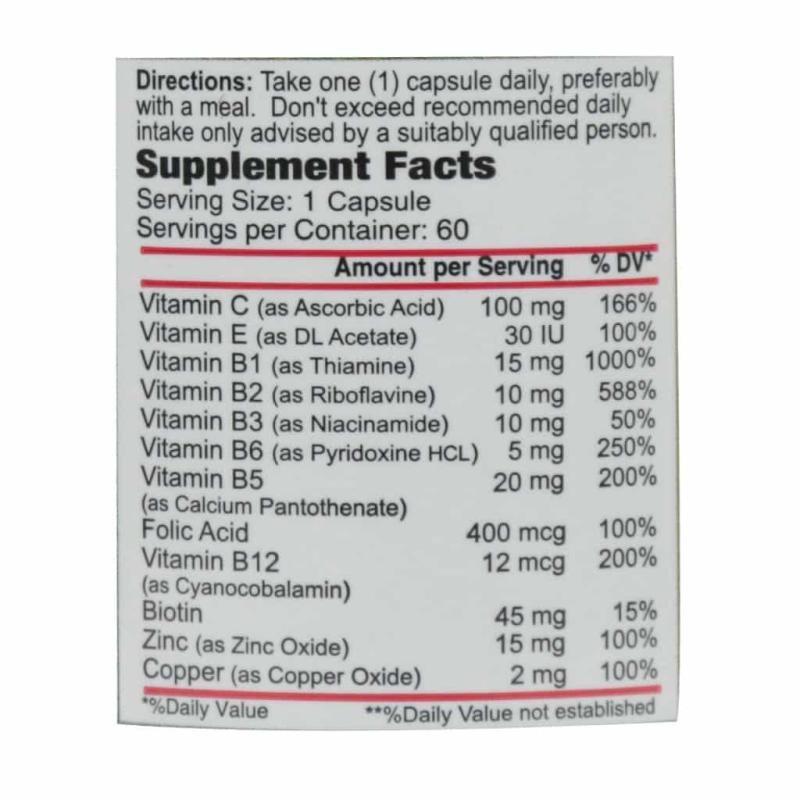 کپسول استرس فرمولا آلفا ویتامینز 60 عددی