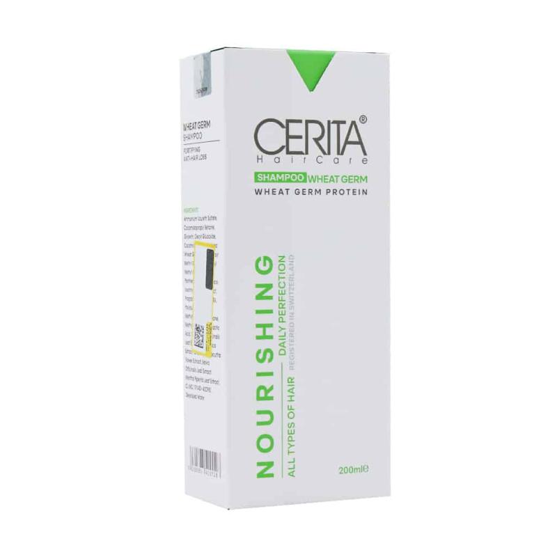 شامپو تقویت کننده و ضد ریزش جوانه گندم