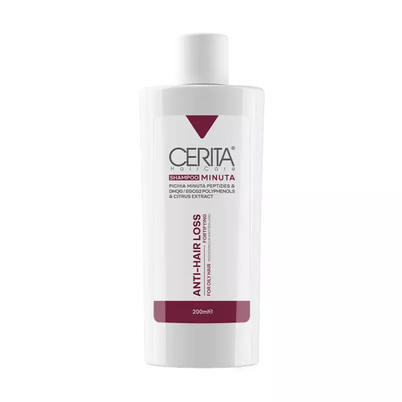 شامپو ضد ریزش مینوتا سریتا مناسب موهای چرب 200 میلی لیتر