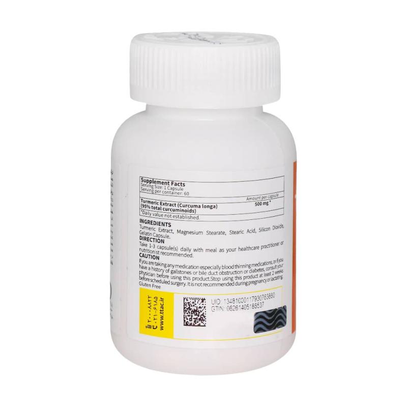 کپسول کورکومین کارن حاوی عصاره زردچوبه 60 عددی