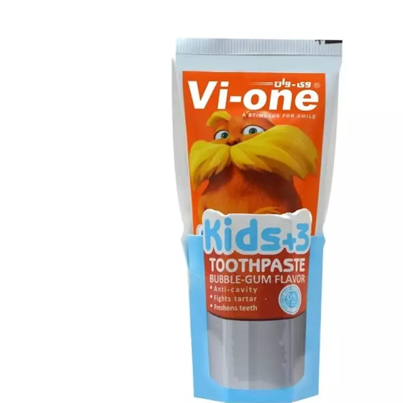 خمیردندان کودک  وی  وان طعم آدامس 60 گرمی