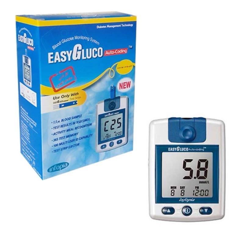 دستگاه تست قند خون ایزی گلوکو همراه با نوار 50 عددی