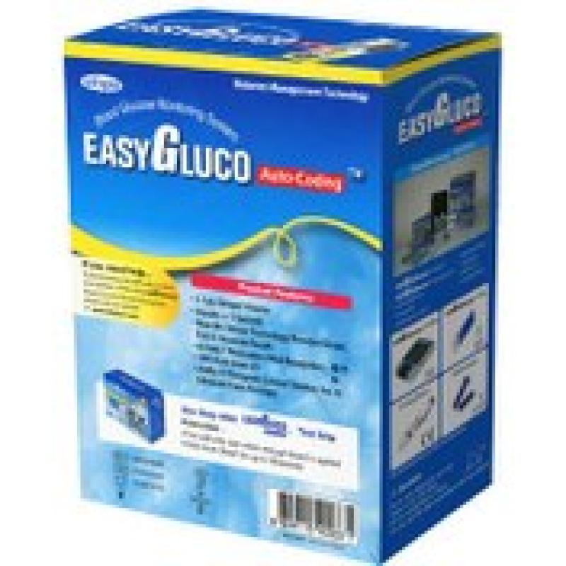 دستگاه تست قند خون ایزی گلوکو همراه با نوار 50 عددی