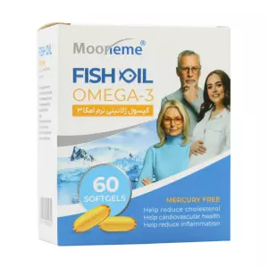 سافت ژل مگا امگا 3.6.7.9 باریویتال 1000 میلی گرم  بلیستر 30 عددی