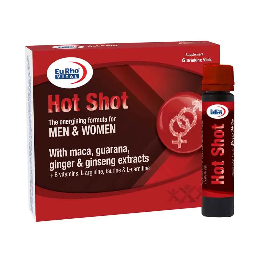 ویال خوراکی هات شات یوروویتال 6 عددی