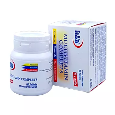 قرص مولتی ویتامین کامپلیت یوروویتال60 عددی