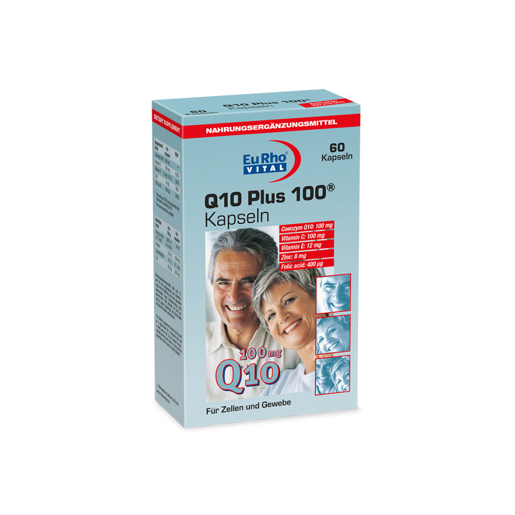 کپسول کیوتن پلاس 100 یوروویتال 60 عددی