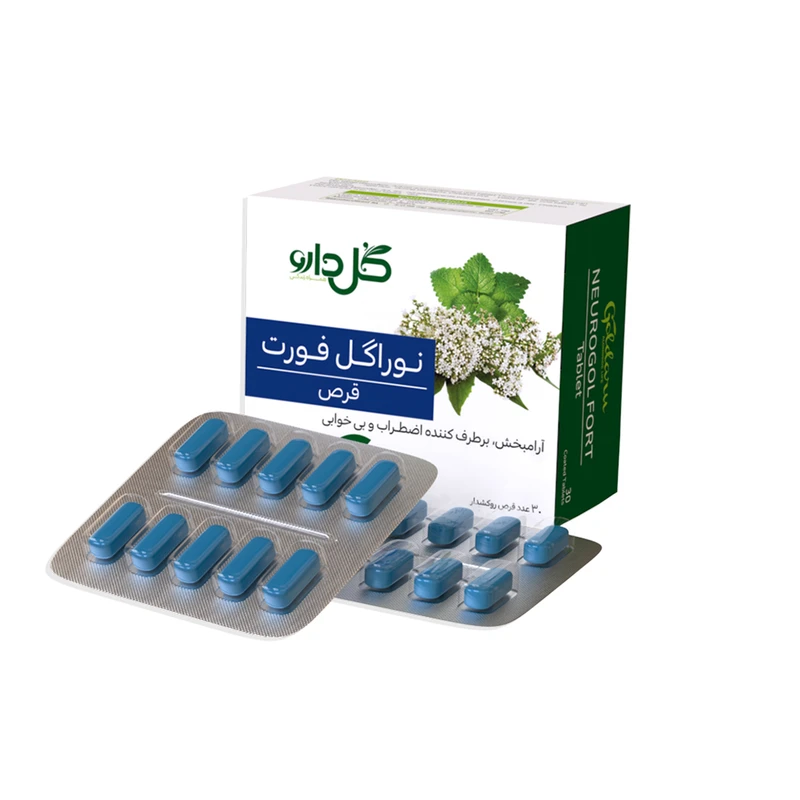 قرص نوراگل فورت گل دارو 30 عددی