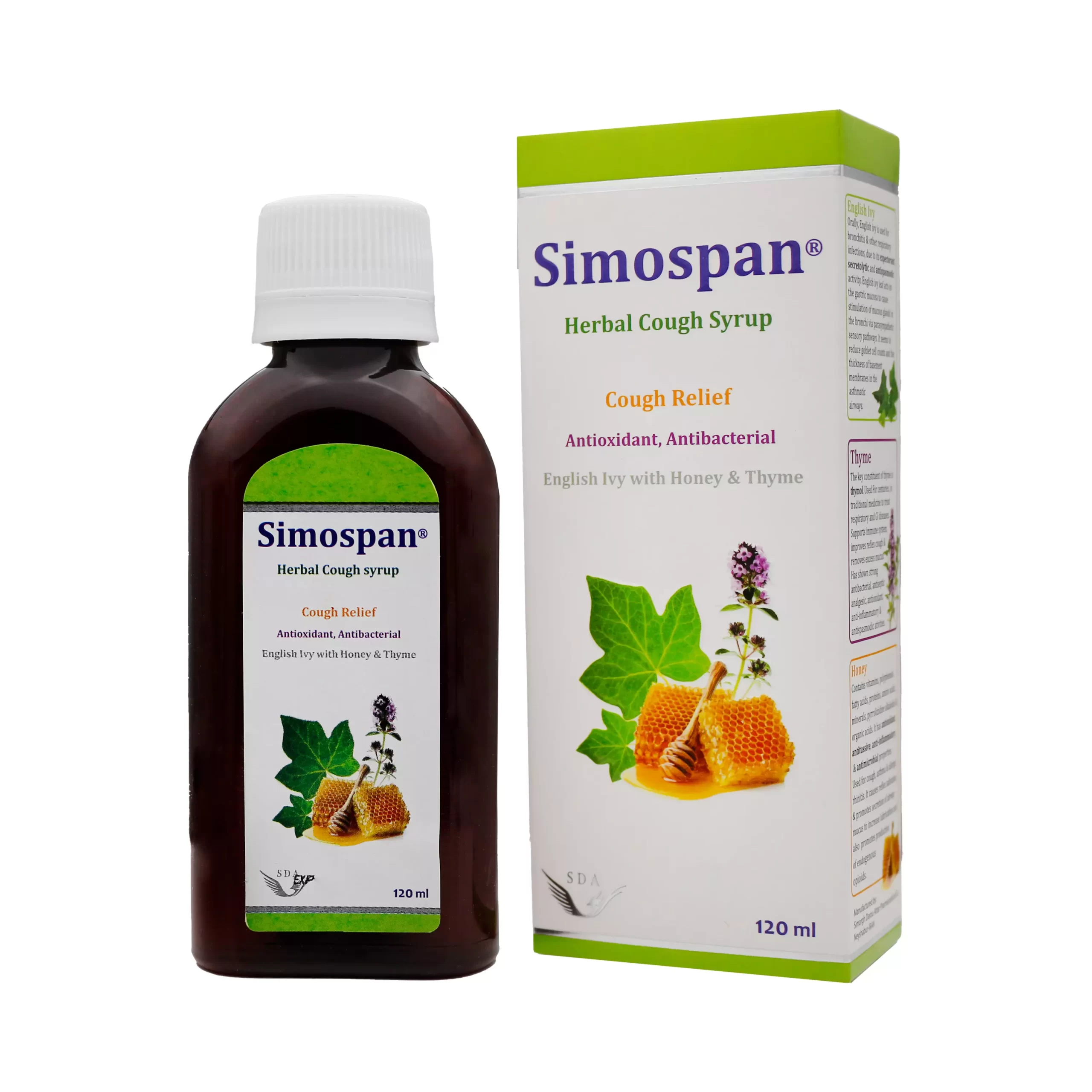 شربت سیموسپان سیمرغ دارو ۱۲۰ میلی لیتر