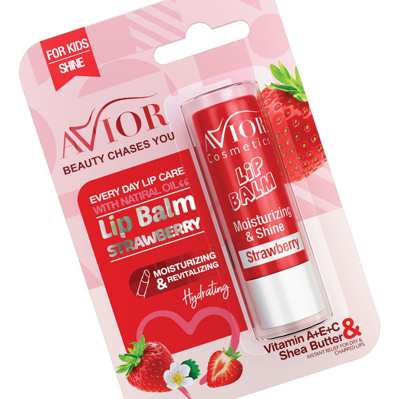 لیپ بالم اویورطعم توت فرنگی حجم 4.8 گرمی