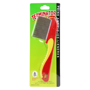 شانه شپش دسته دار فلزي ترميناتور