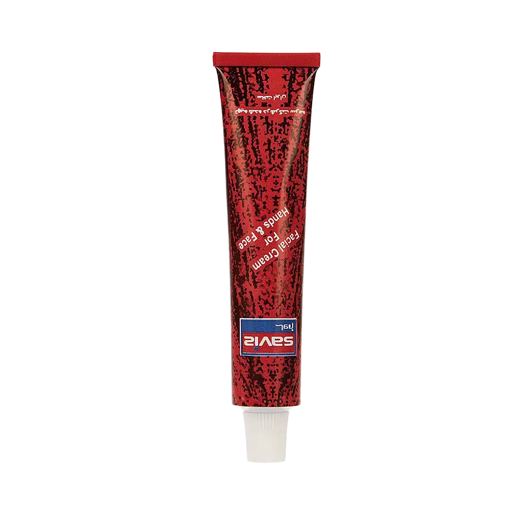 کرم مرطوب کننده دست و صورت تیوپی ساویز ۴۵ گرم