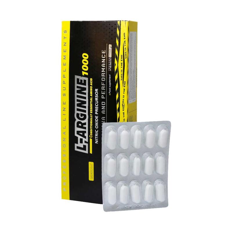 قرص ال آرژنین 1000 میلی گرم ژن استارقوطی 30 عددی